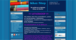 Desktop Screenshot of kikoyshop.nl